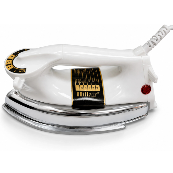 HILLAIR Plancha 750 W Dry Iron (White, Silver)