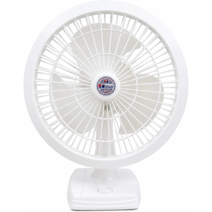 HILLAIR 9 inch White with 12 Months Warranty Ultra High Speed 300 mm Table Fan (White | Pack of 1)